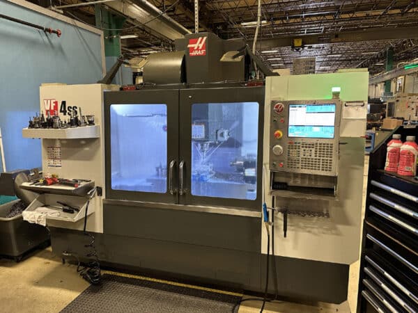 Haas VF4SS with Rotary Table