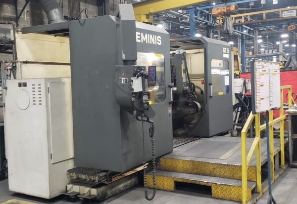 Geminis GT5G2  48" x 78" Flat Bed CNC Lathe with Y Axis