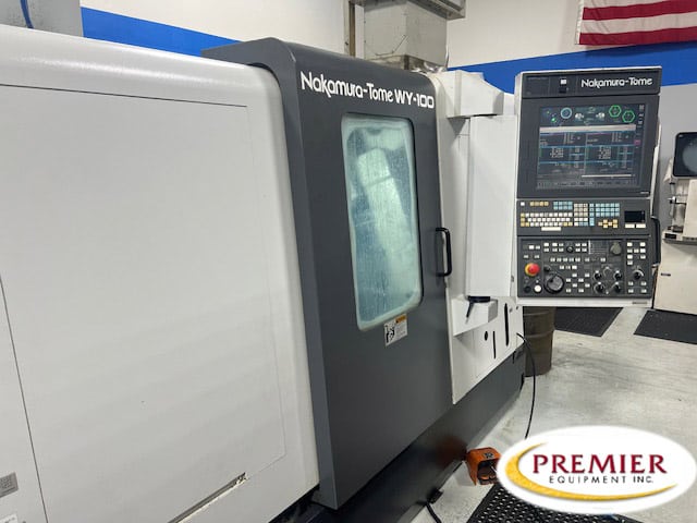 Nakamura-Tome WY-100 Multi-Axis CNC Turning Center