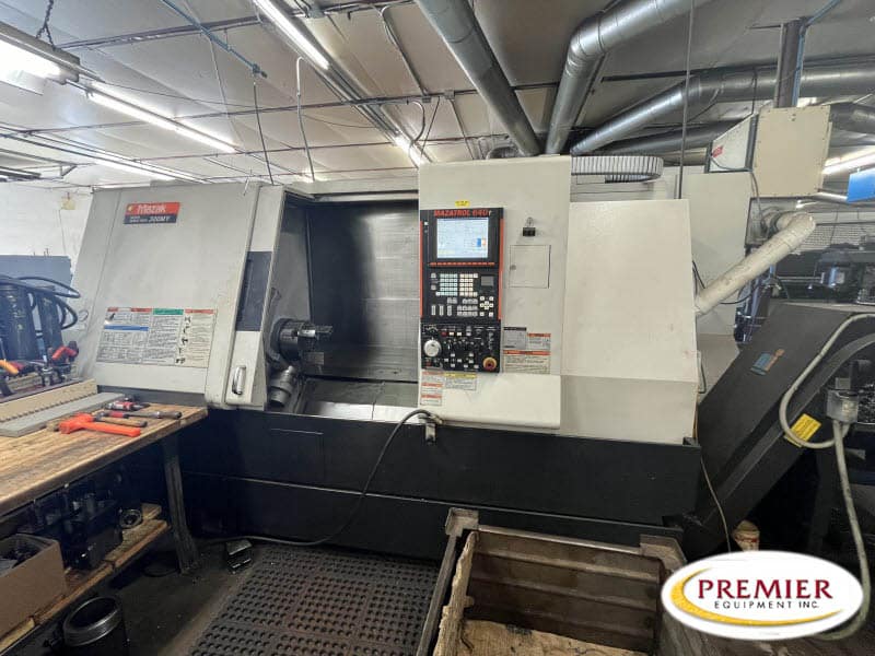 Mazak SQT300MY Multi-Axis CNC Turning Center with Milling and Y-Axis