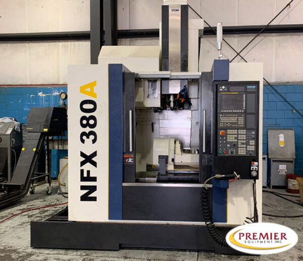 YCM NFX380A-5X 5-Axis CNC Mill with Fanuc Control