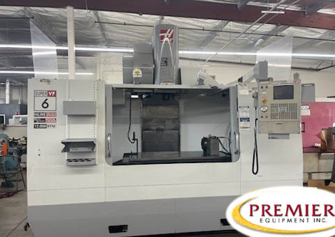 HAAS VF-6SS Extended Z Travel VMC with HRT210 Rotary Table