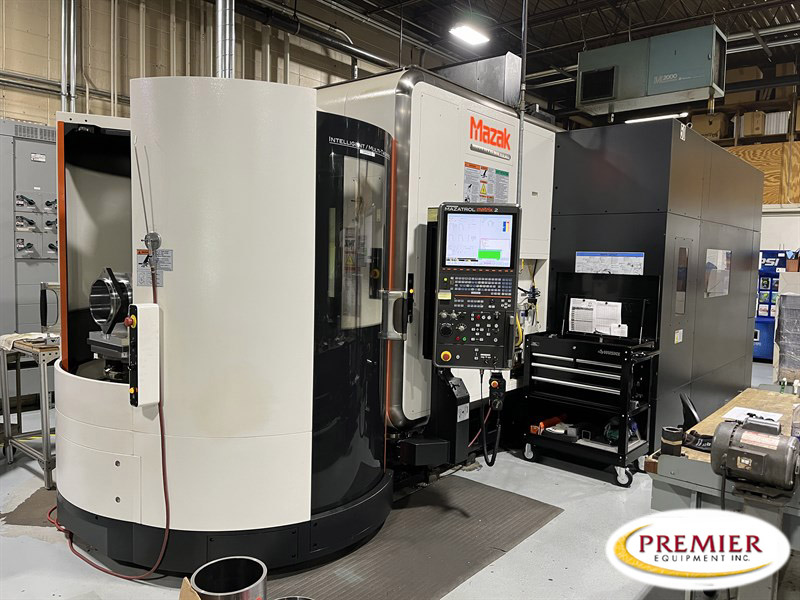 MAZAK VARIAXIS i-600 (2-Pallet) 5-AXIS MULTI TASKING CENTER WITH VERTICAL TURNING
