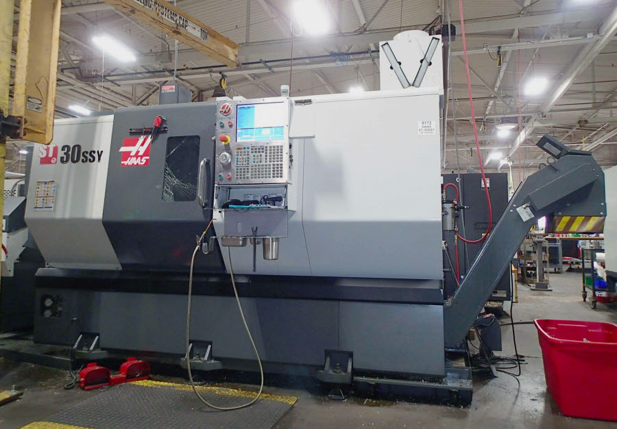 Haas ST-30SSY Multi Axis Lathe