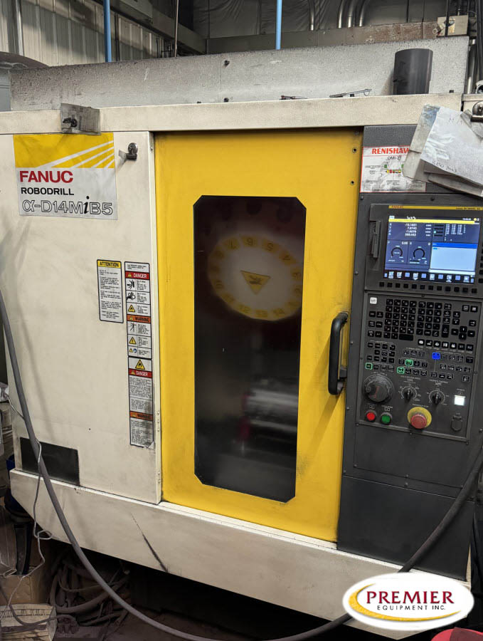 Fanuc Robodrill α-D14MiB5 with Rotary Table