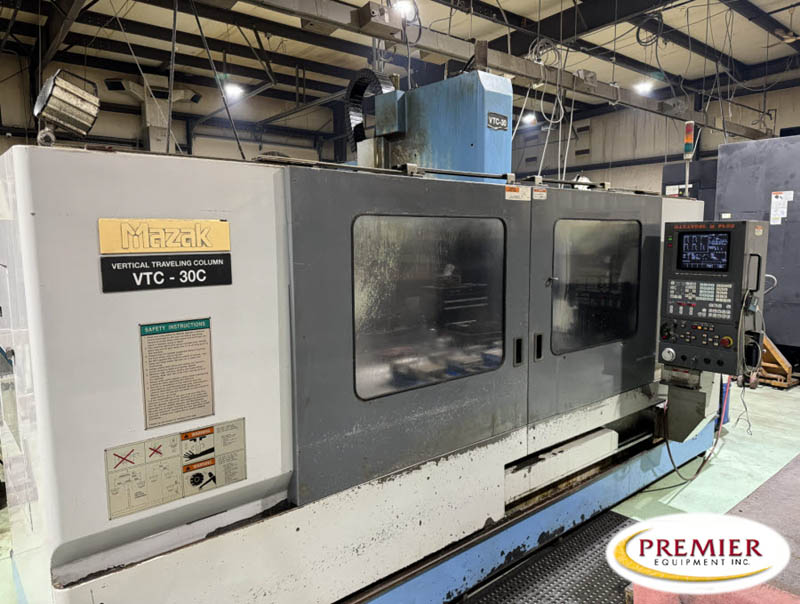 Mazak VTC30C CNC Mill with Rotary Table