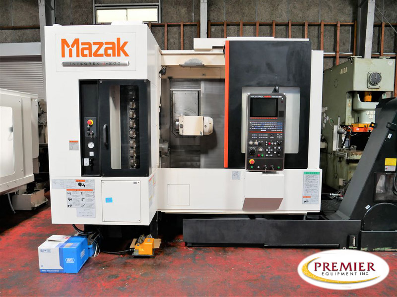 Mazak Integrex J200 CNC Turning Center with Milling and ATC
