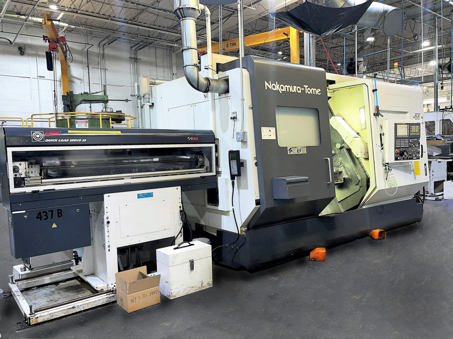 Nakamura Tome Super-Mill WY-250L CNC Multi-Axis Turning/Milling Center