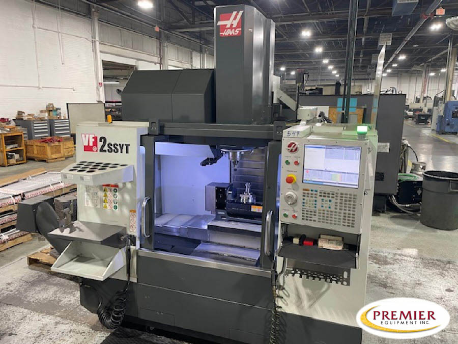 Haas VF2SSYT with TR160 Trunnion 5-Axis CNC Mill