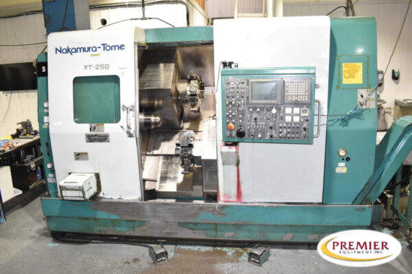 Nakamura-Tome WT250 Multi-Axis CNC Turning Center