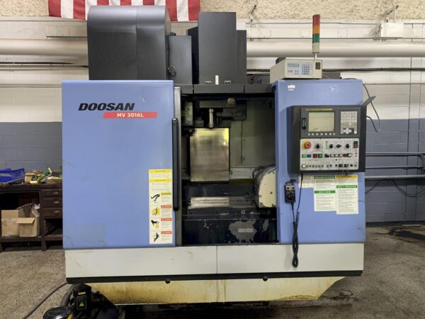 Doosan MV3016L with Tilting Rotary Table (5-Axis)
