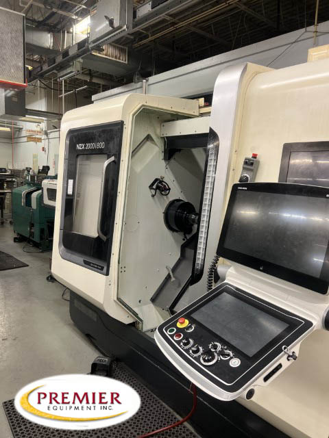 DMG MORI NZX-2000|800SY2 TWIN SPINDLE, TWIN TURRET CNC TURNING CENTER, 2.5” BAR CAPACITY