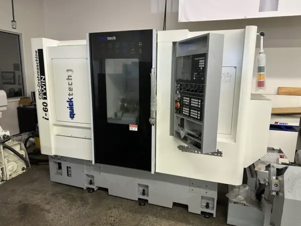 QUICKTECH I-60 TWIN 11-Axis CNC Lathe