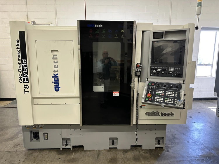 QUICKTECH T8 HYBRID 9-Axis CNC Lathe