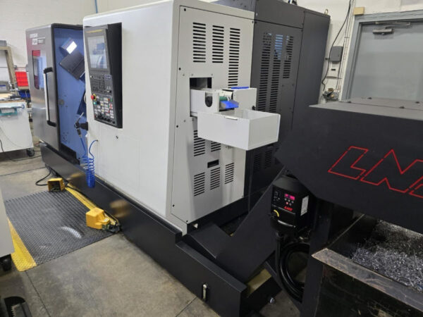 Doosan Puma TT1800SY CNC Turning Center With Dual Turrets, "Y" Axis Live Tooling, and Sub-Spindle