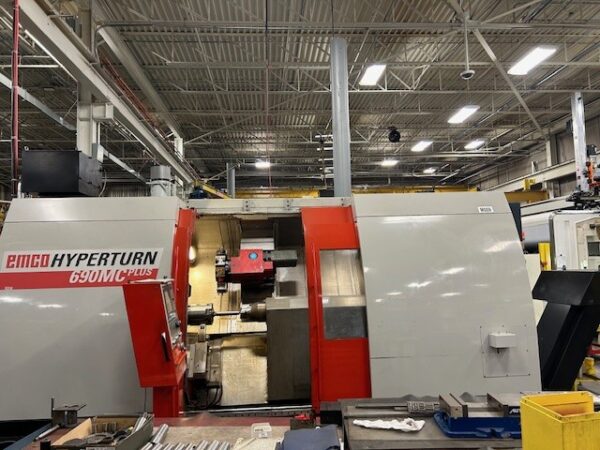 Emco Hyperturn 690Mc Plus Cnc Multi-Axis Lathe