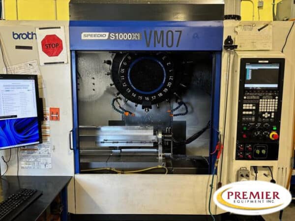 Brother Speedio S1000X1 Cnc Compact Machining Center