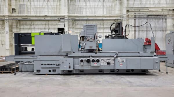 1977/2010 Okamoto Psg-308 31.25&Quot; X 120&Quot; Horizontal Surface Grinder All Hydraulics Rebuilt In 2010