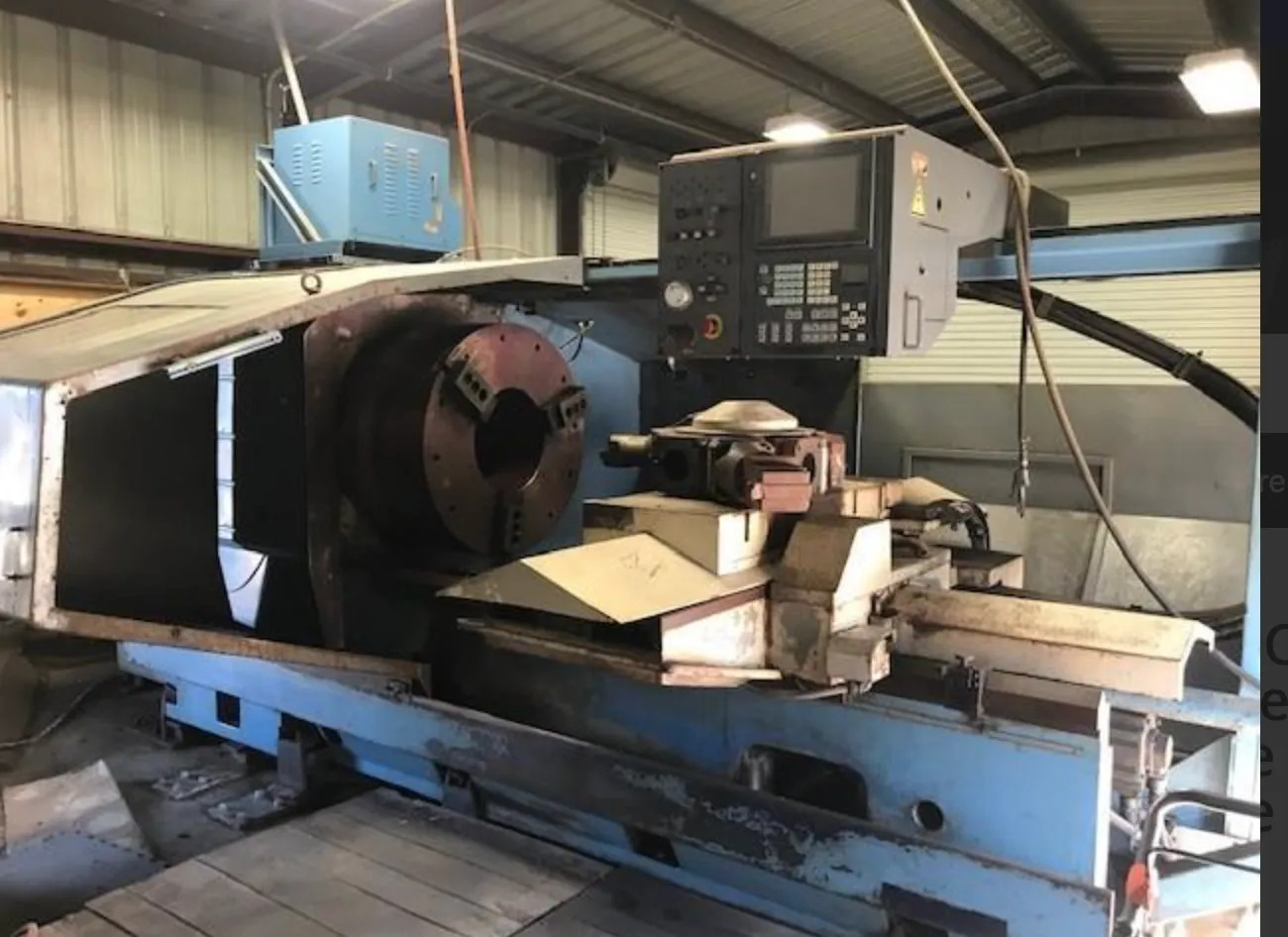 Mazak Power Master Chucker CNC Flat-Bed Lathe