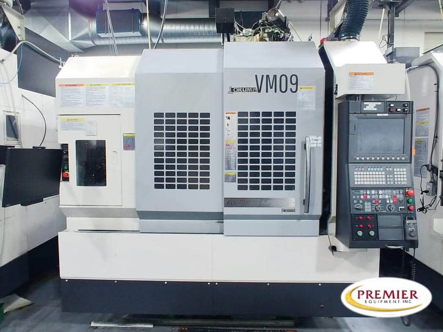 Okuma Genos M560V with Rotary Table CNC Mill