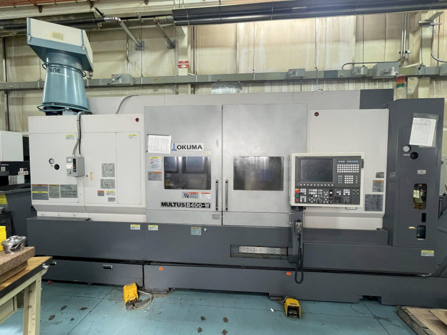 Okuma Multus B400W Multi-Tasking Cnc Lathes