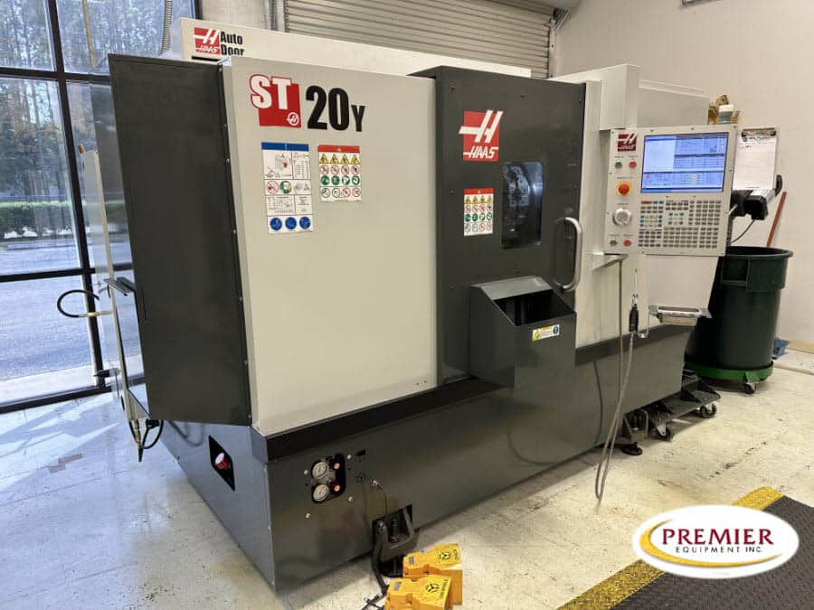 Haas ST20Y with Sub Spindle Multi-Axis CNC Turning Center