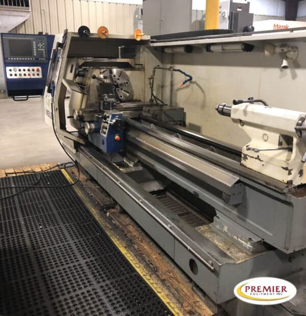 Weiler E50 X 2000 Cnc Flat Bed Lathe