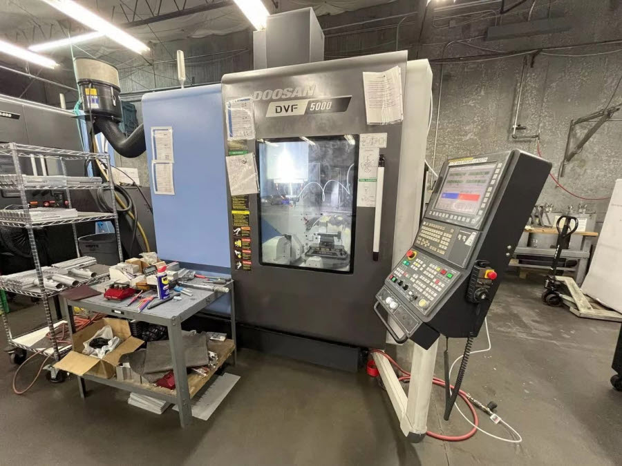 Doosan DVF5000 5-Axis Mill