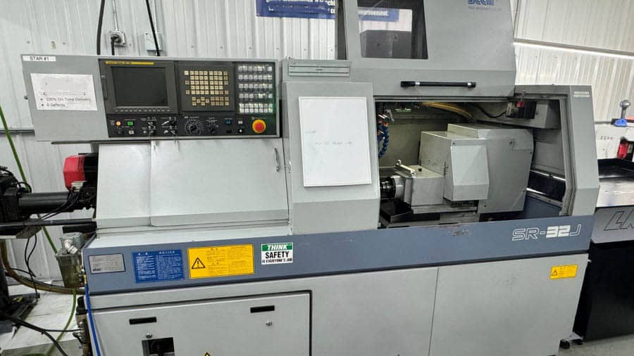 Star SR32J CNC Swiss-Type Lathe
