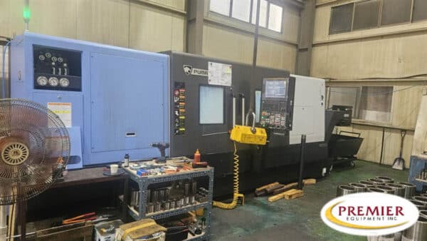 Doosan Puma 4100Lmb Cnc Universal Turning Center With Milling And Hydraulic Steady Rest