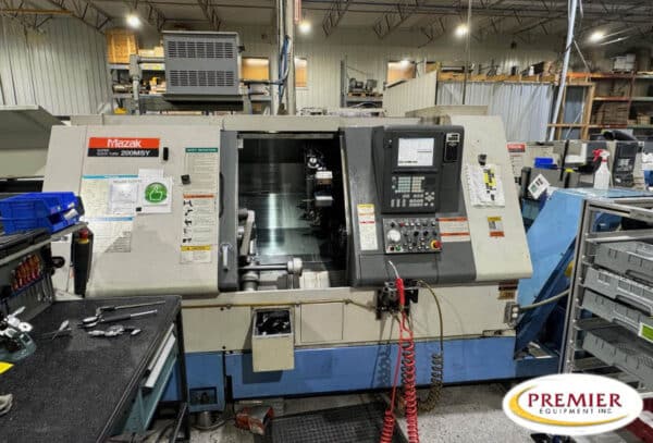 Mazak Sqt200Msy Multi-Axis Cnc Lathe With Milling