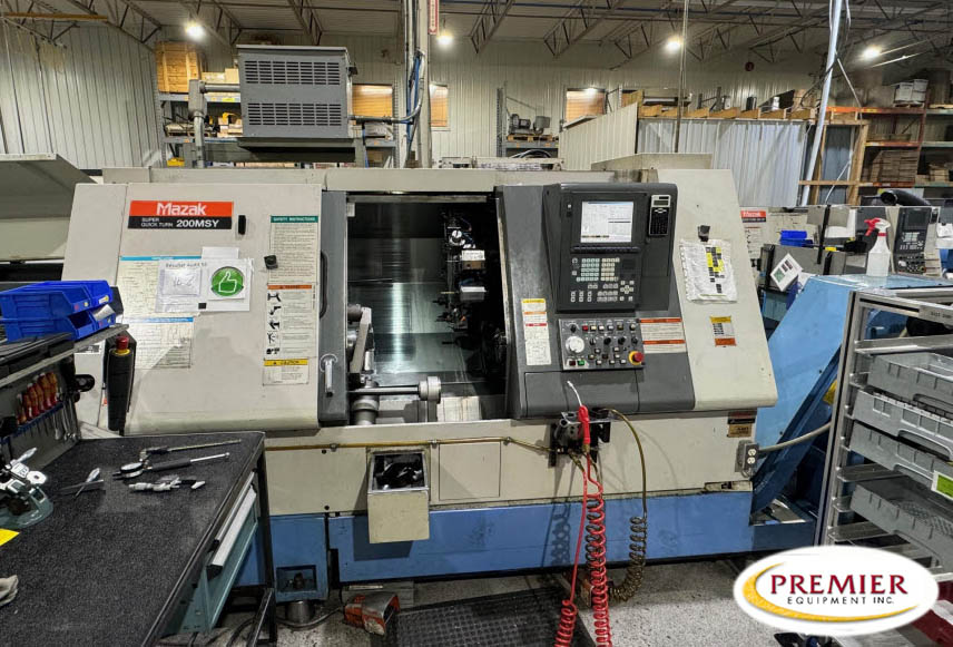 Mazak SQT200MSY Multi-Axis CNC Lathe with Milling