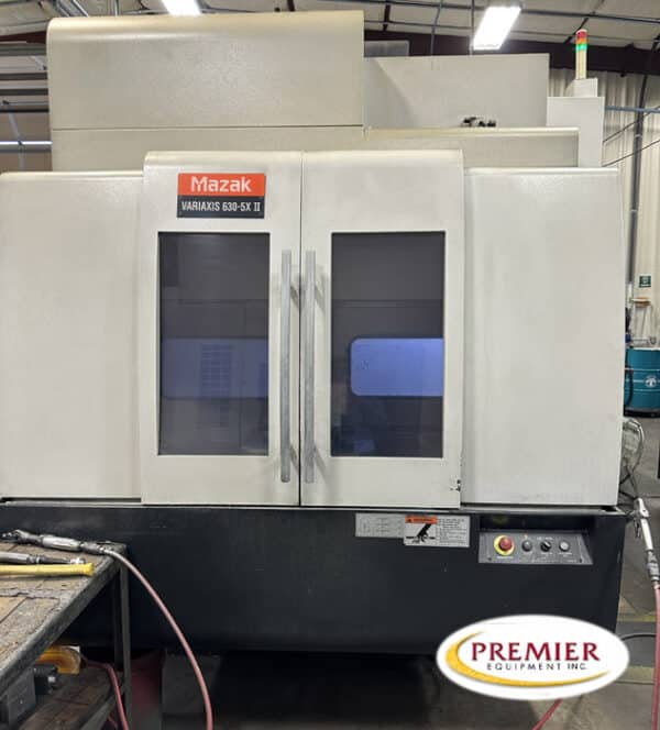 Mazak Variaxis 630-5X-Ii (2 P/C) 5-Axis Cnc Vertical Machining Center