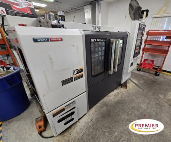 Dmg/Mori Seiki Nzx-S1500/1000 Multi-Axis Cnc Lathe