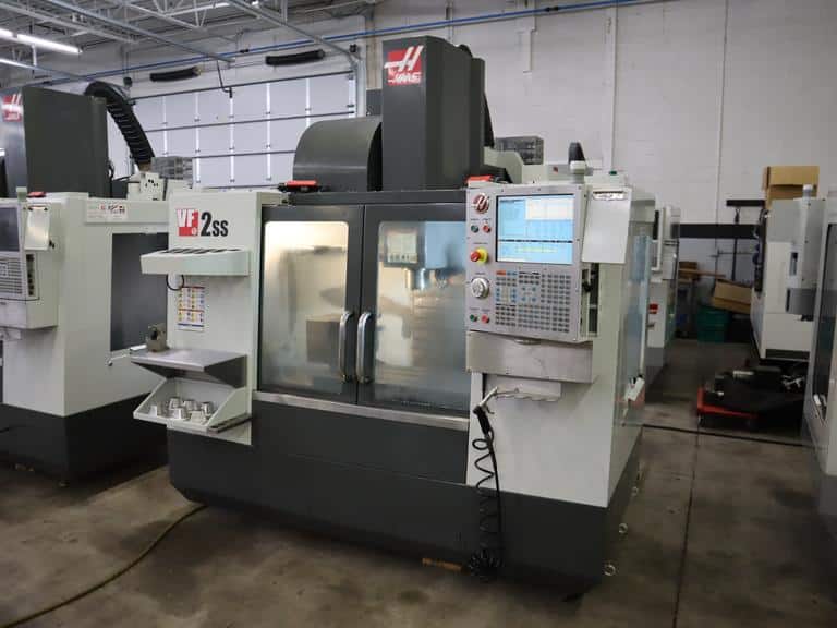 Haas VF-2SS with Rotary Table