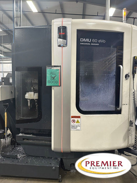 Dmg Mori (Deckel Maho) Dmu 60 Evo 5-Axis Cnc Vertical Machining Center