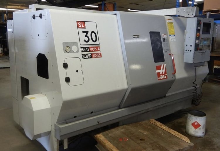 Haas Sl30 Cnc Chucker Lathe