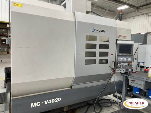 Okuma Mcv4020 Cnc Mill