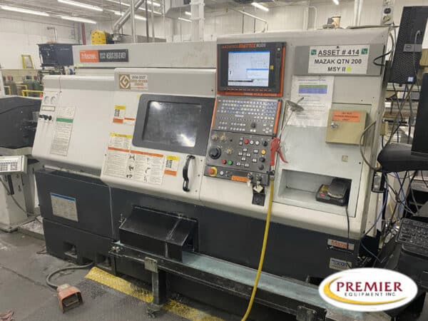 Mazak Quick Turn Nexus 200Msy-Ii Cnc Turning Center With Milling And Y-Axis