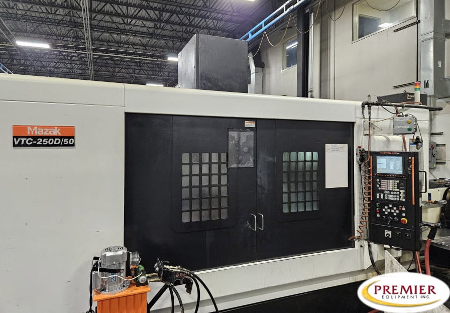 Mazak VTC-250/50D CNC Vertical Machining Center