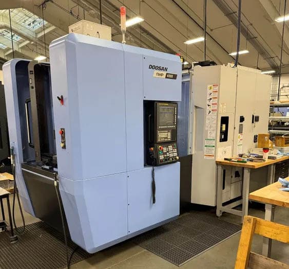 DOOSAN NHP4000 CNC HORIZONTAL MACHINING CENTERS