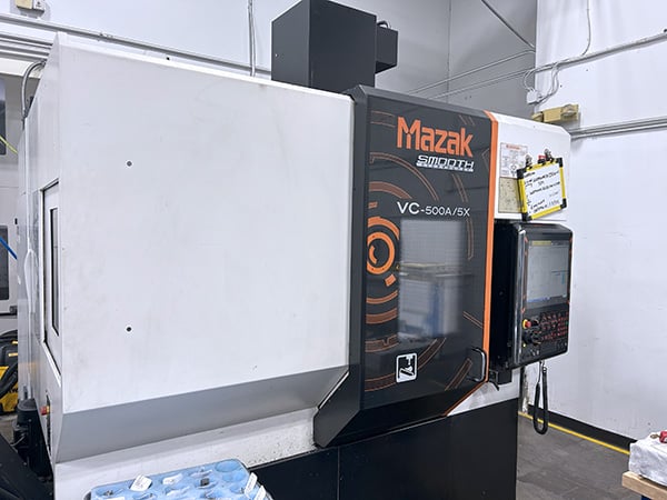 Mazak Vc500A/5X 5-Axis Plus Machining Center