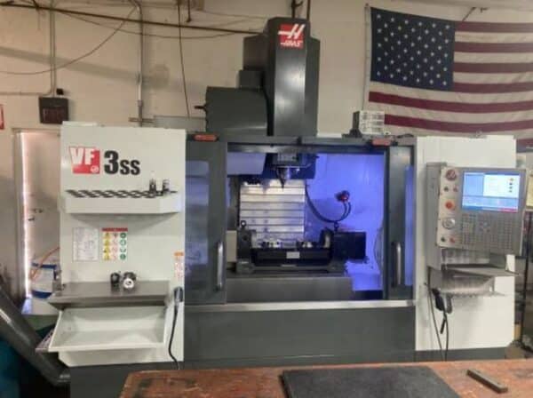 Haas Vf3Ss With Tilting Rotary 5-Axis Cnc Mill