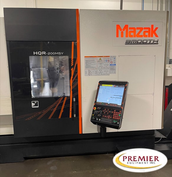 Mazak Hyper Quadrex 200MSY (34”/850U) CNC Turning Center with Milling