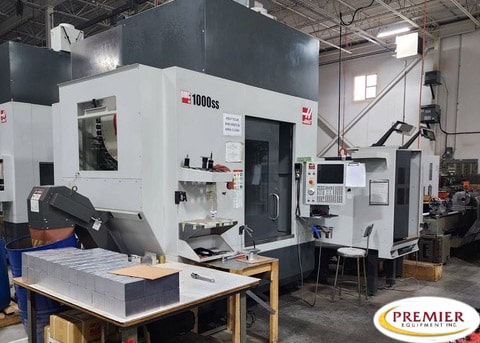 Haas Umc-1000Ss With 8 Station Pallet Pool Super Speed 5-Axis Vmc 5-Axis Cnc Vertical Machining Center