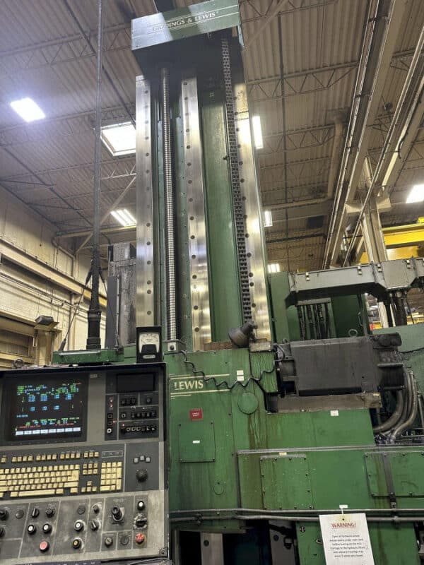 Giddings &Amp; Lewis G-60Tx Boring Mills, Horizontal, Table Type, Cnc