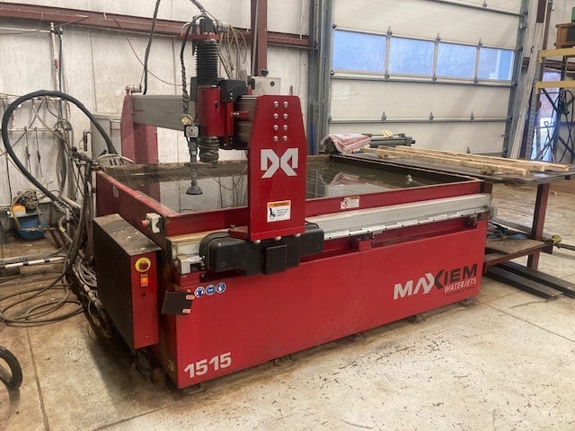 Omax Maxiem Model 1515 CNC Waterjet