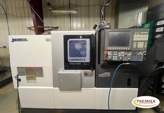 Okuma LB3000EX-II / 500 Big Bore CNC Turning Center