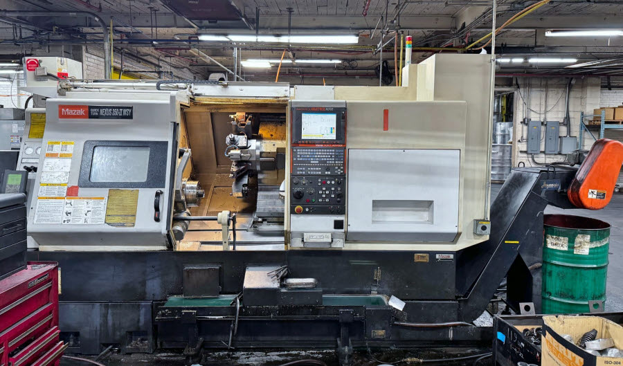 Mazak Quick Turn Nexus 350Msy Multi-Axis Cnc Lathe