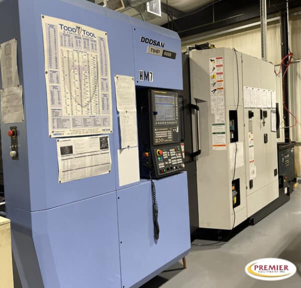 Doosan Nhp4000 Cnc Horizontal Machining Center